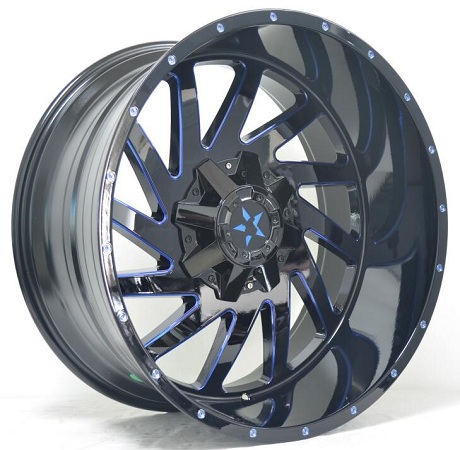 20-24 Inch Off Road Alloy Wheel Milling Spokes No-388