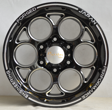 16 Inch Round Face Design Nice Stripe Line SUV Alloy Wheels UFO-6005