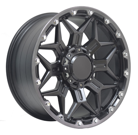 Size 16 Inch To 20 Inch New Design Aftermarket Alloy Wheel With Rivets UFO-1068