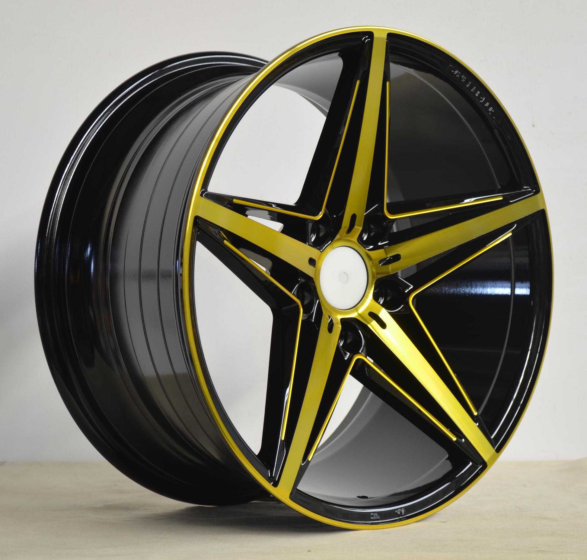 18Inch Aftermarket Passenger Alloy Wheel Machine Face in Five Spokes UFO-5047