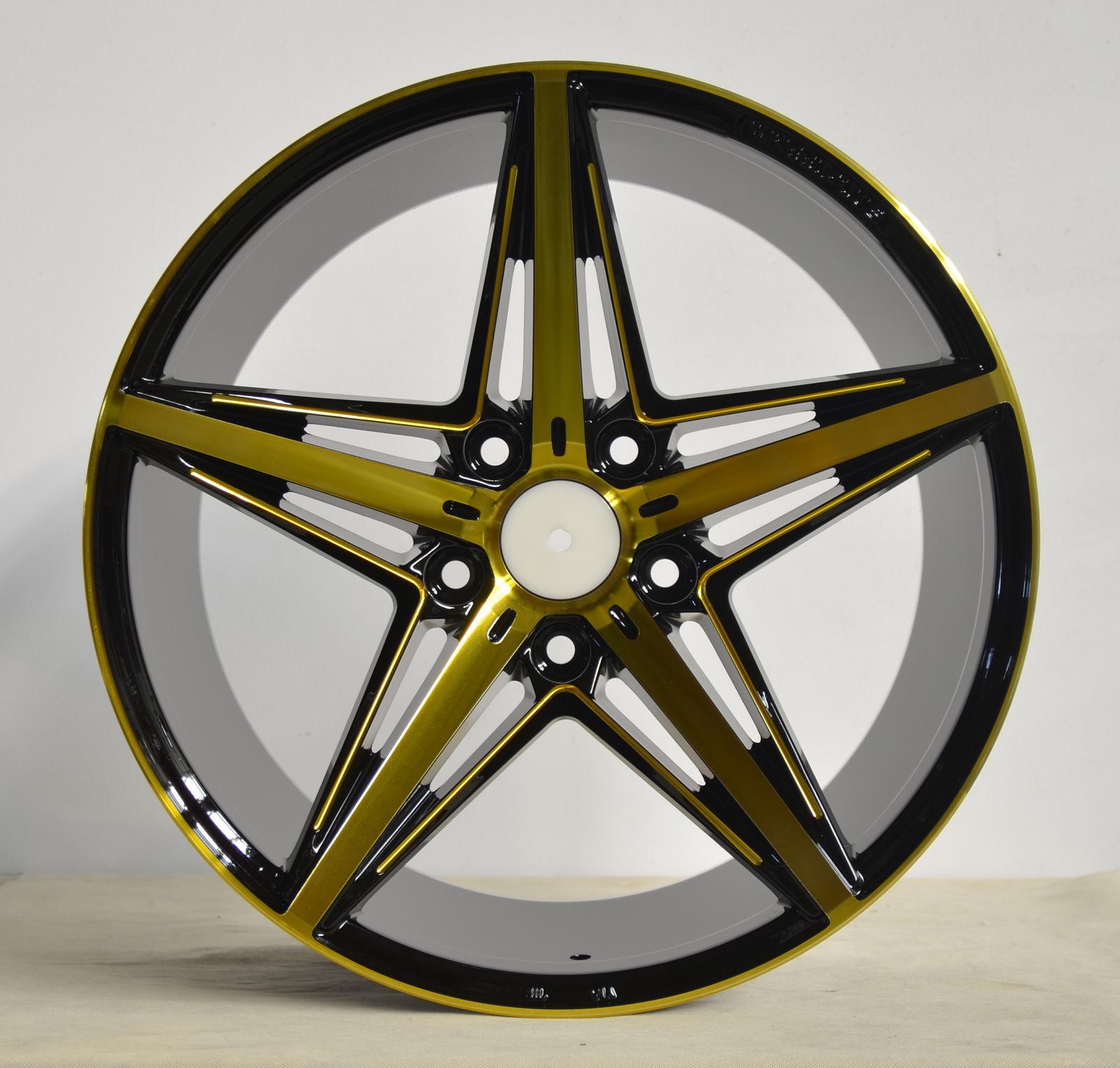18Inch Aftermarket Passenger Alloy Wheel Machine Face in Five Spokes UFO-5047